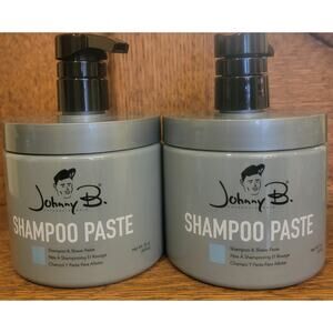 2 Pack Johnny B Shampoo Paste With Pump 16 Oz